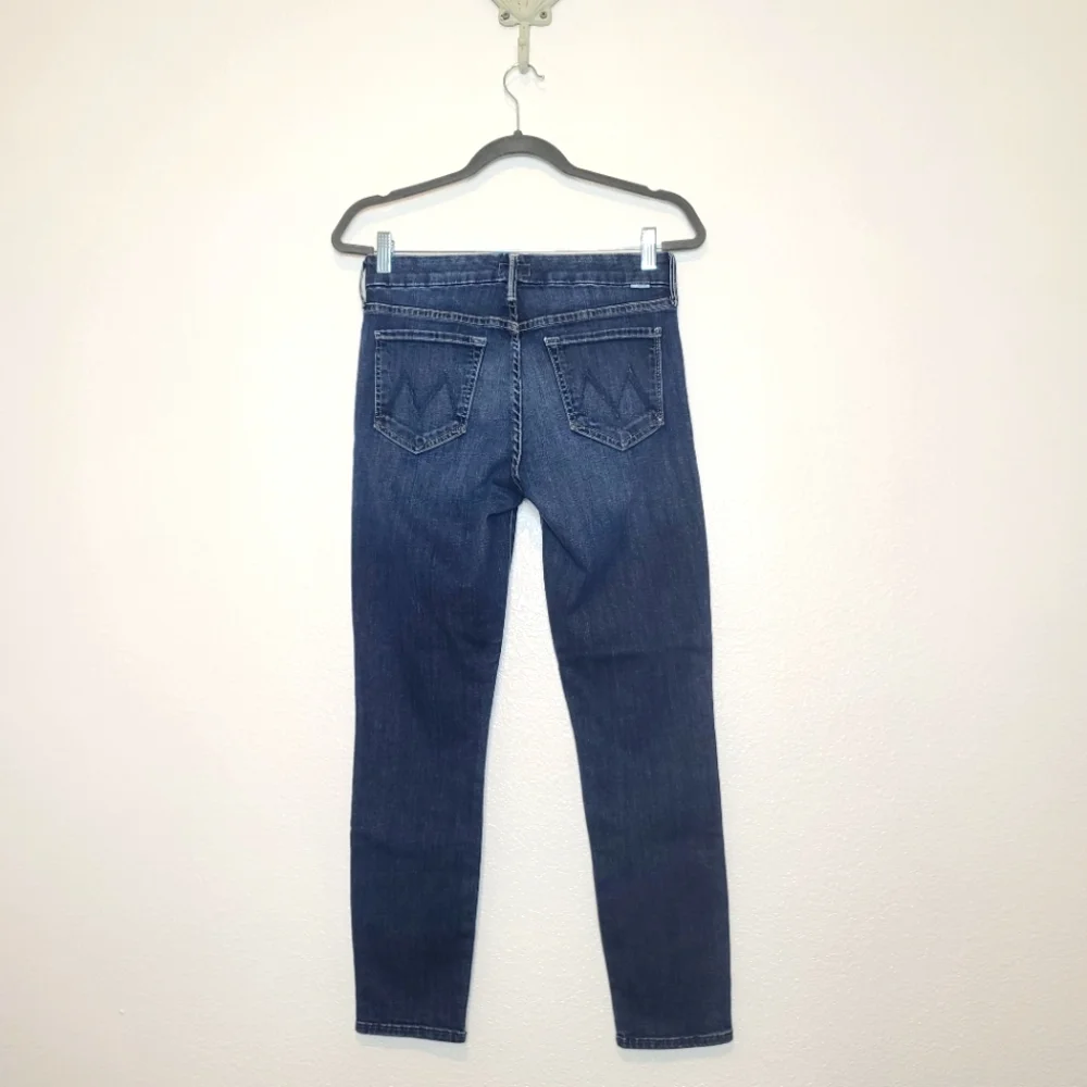 MOTHER The Looker Crop in On The Edge Jeans Size 27 - Picture 12 of 12